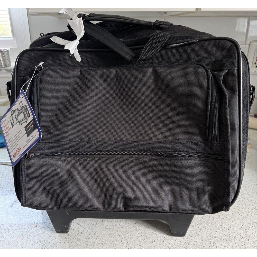 Hopkins Medical Products Rolling Executive Home Healthcare Bag Premium 16x12x9